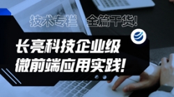 技術(shù)專欄 | 全篇干貨！長亮科技企業(yè)級微前端應(yīng)用實踐